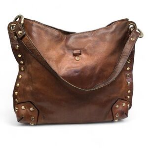 Michael Kors Brown Leather Satchel Handbag